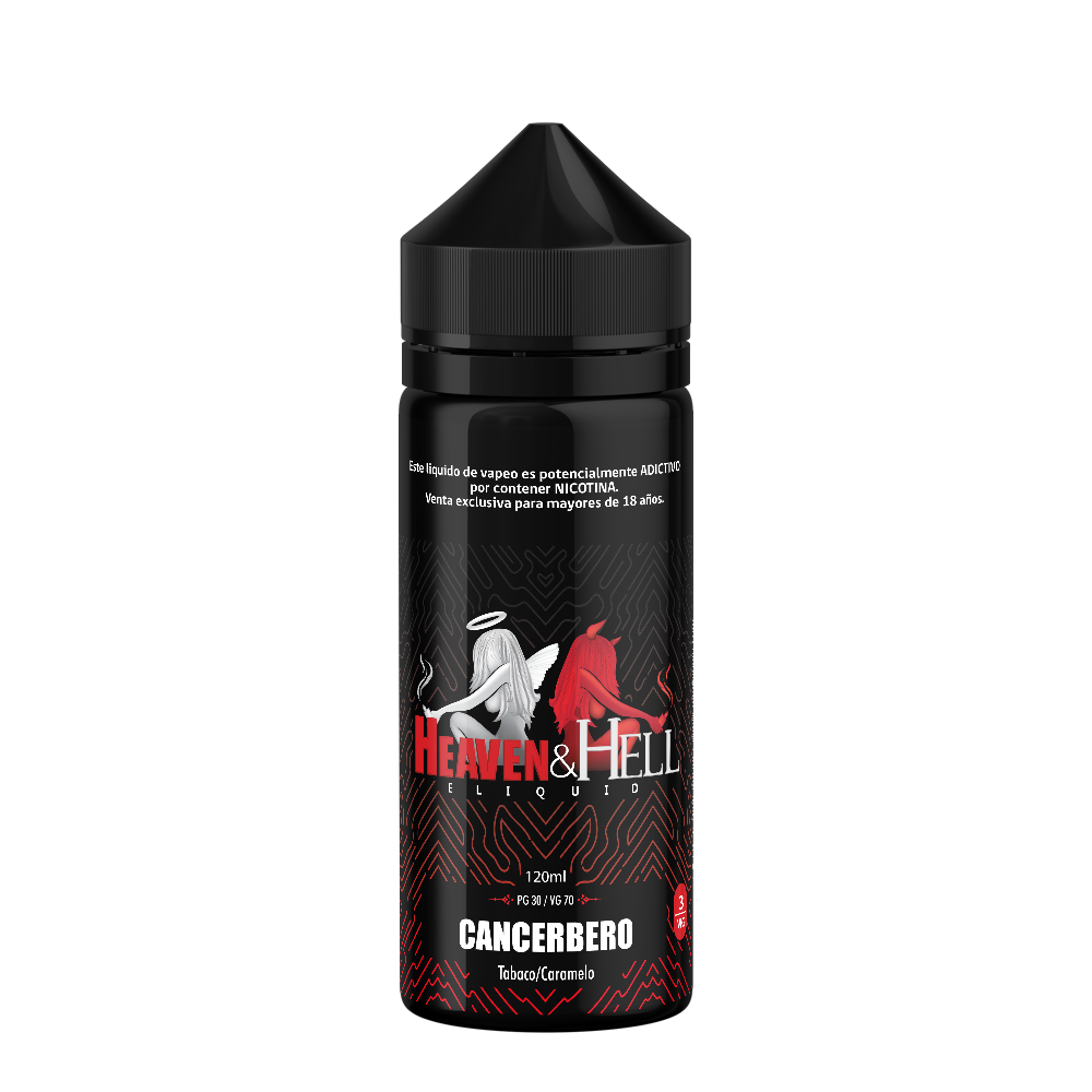 Cancerbero - Tabaco, Vainilla y Caramelo (70VG/30PG)