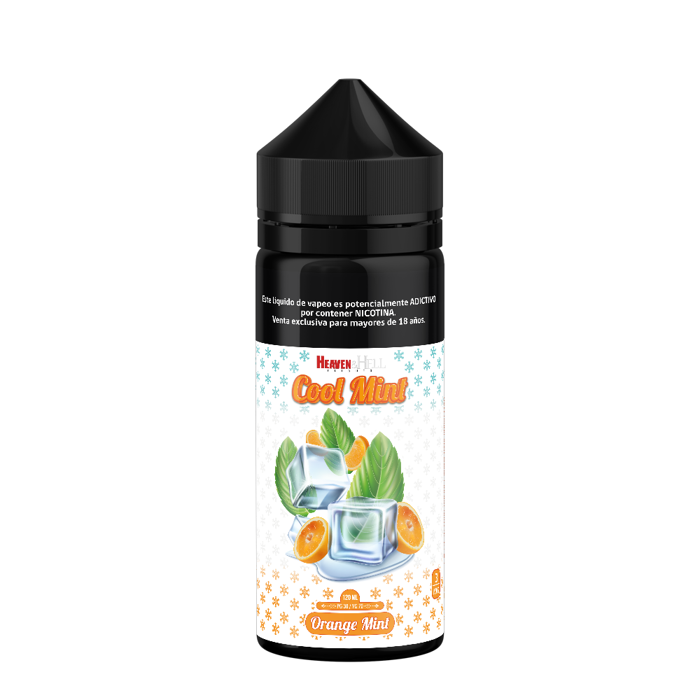 Orange Mint – Naranja y Menta (70VG/30PG)